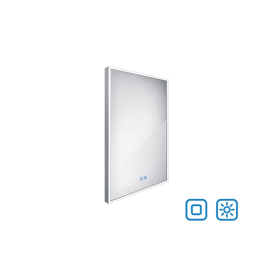 NIMCO ZP 13001VX - Espelho com retroiluminação LED de casa de banho com regulação LED/35W/230V 3000-6500K 70x50 cm IP44