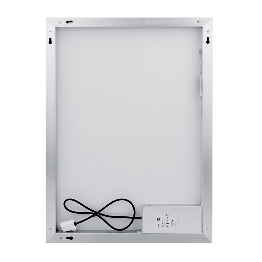 NIMCO ZP 13002VX - Espelho com retroiluminação LED de casa de banho com regulação LED/41W/230V 3000-6500K 80x60 cm IP44
