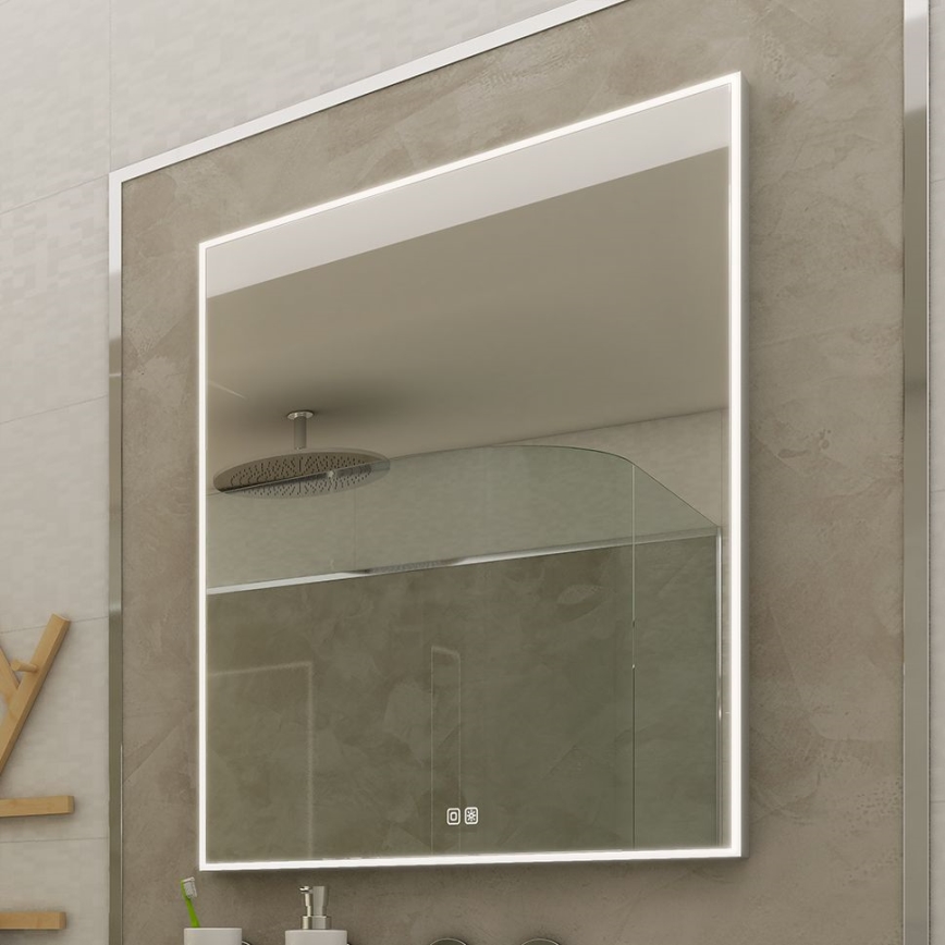 NIMCO ZP 13002VX - Espelho com retroiluminação LED de casa de banho com regulação LED/41W/230V 3000-6500K 80x60 cm IP44
