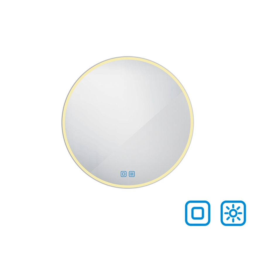 NIMCO ZP 26000RVX - Espelho com retroiluminação LED para casa de banho com regulação LED/26W/230V 3000-6500K diâmetro 60 cm IP44
