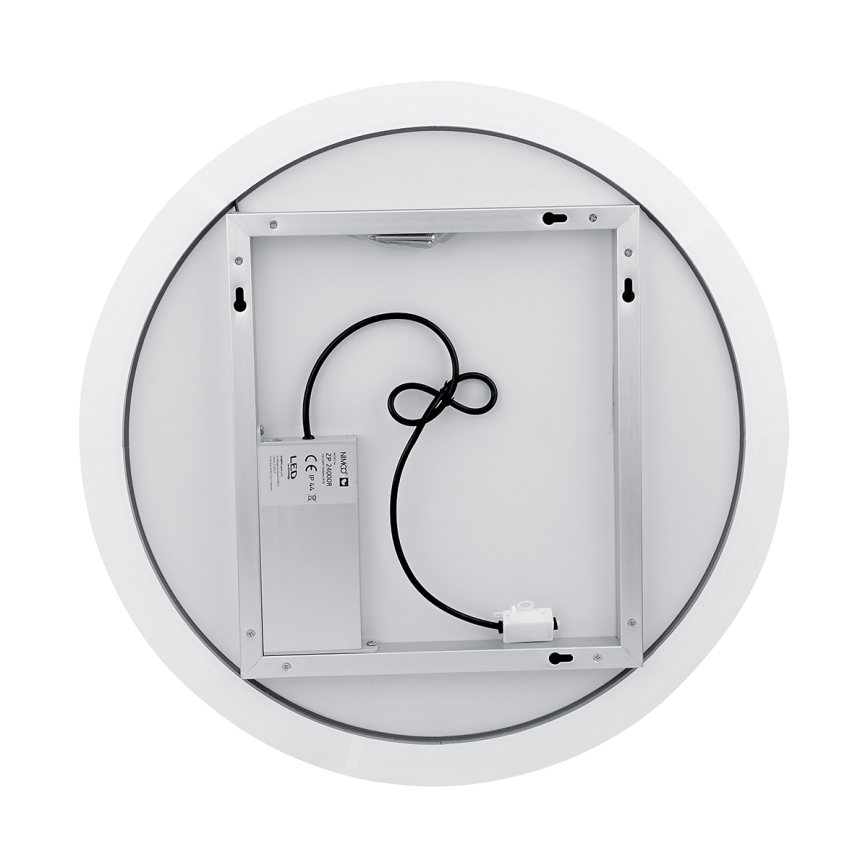 NIMCO ZP 26000RVX - Espelho com retroiluminação LED para casa de banho com regulação LED/26W/230V 3000-6500K diâmetro 60 cm IP44