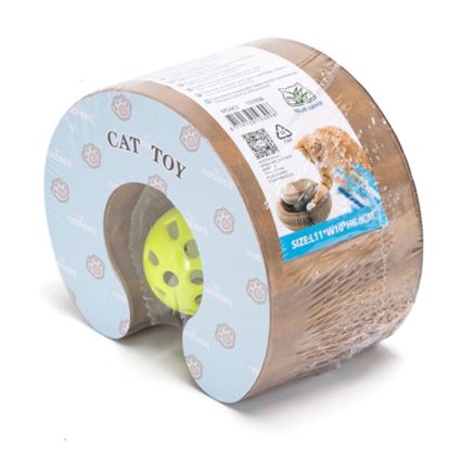 Nobleza - Arranhador para gatos 3em1 castanho