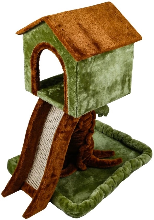 Nobleza - Arranhador para gatos 73,5x66x47 cm casa