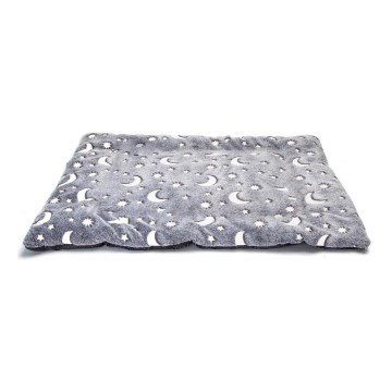 Nobleza - Cama para cães e gatos 70x50 cm cinzenta