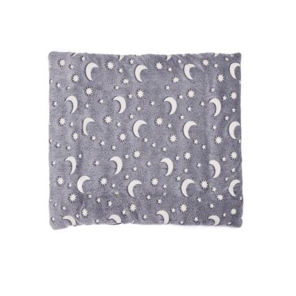 Nobleza - Cama para cães e gatos 70x50 cm cinzenta