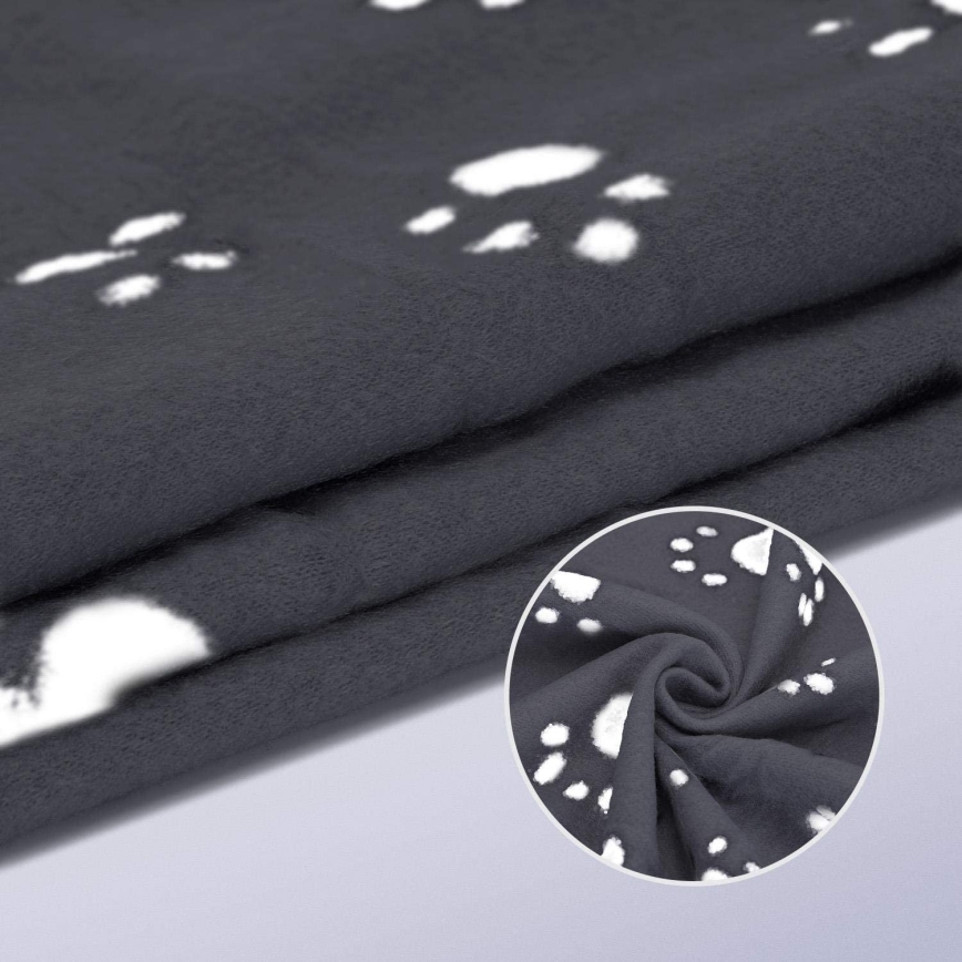 Nobleza - Cobertor para animais de estimação 100x120 cm preto