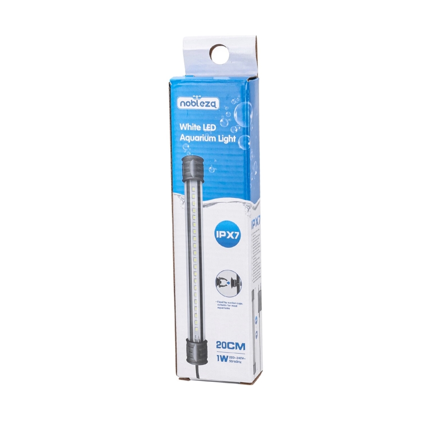 Nobleza - Iluminação LED para aquários LED/1W/230V IPX7 20 cm