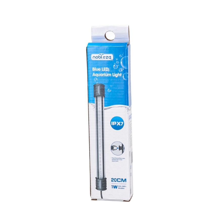 Nobleza - Iluminação LED para aquários LED/1W/230V IPX7 20 cm