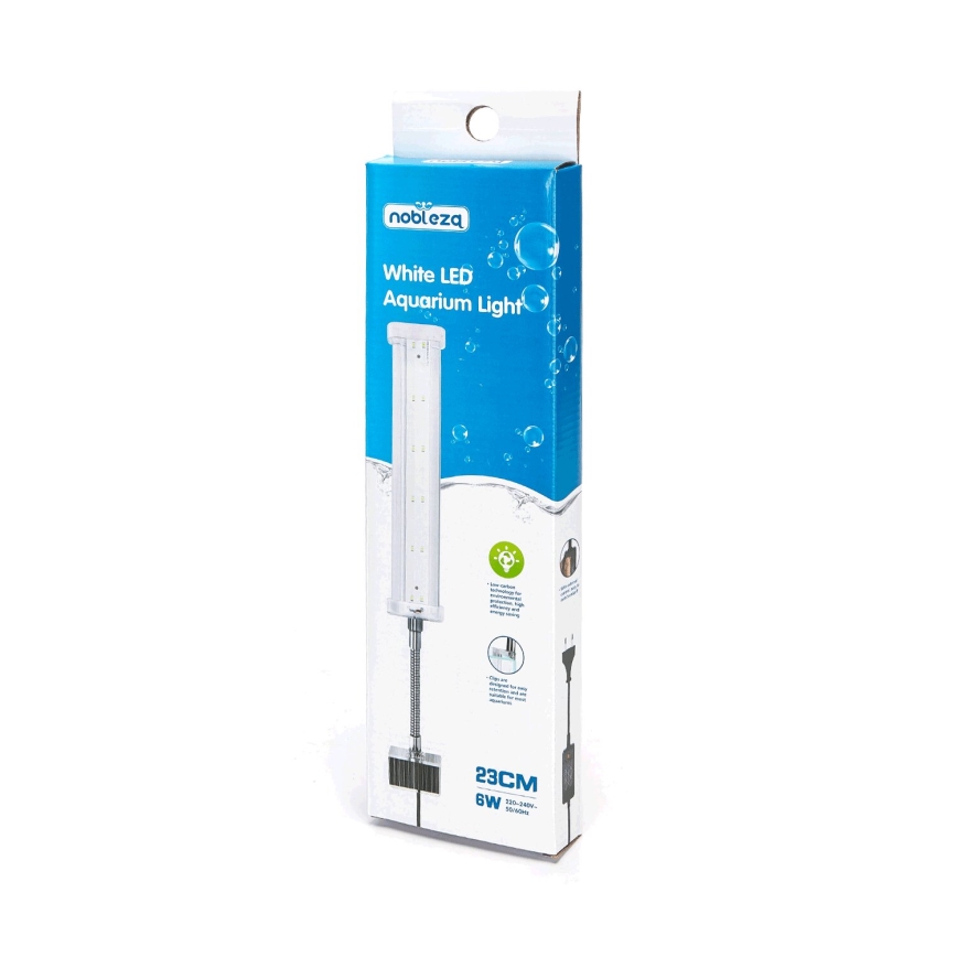 Nobleza - Iluminação LED para aquários LED/6W/230V IPX7 23 cm