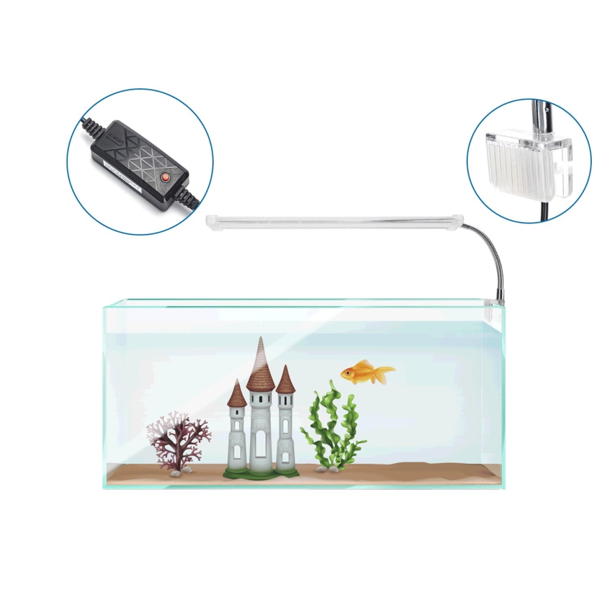 Nobleza - Iluminação LED para aquários LED/8W/230V IPX7 30 cm