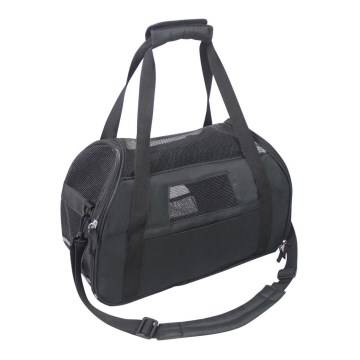 Nobleza - Mala de transporte de animais 48 cm preta