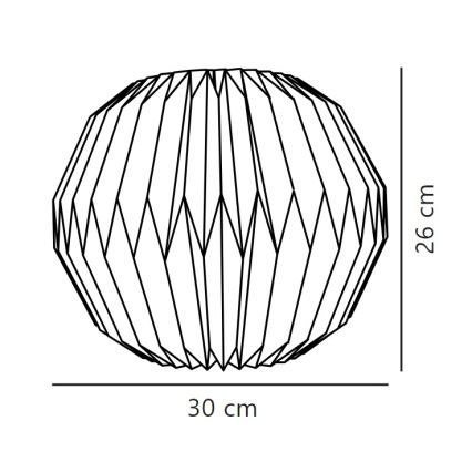 Nordlux - Abajur para candeeiro BELLOY E27 diâmetro 30 cm