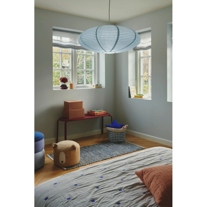 Nordlux - Abajur para candeeiro VILLO E27 diâmetro 60 cm azul