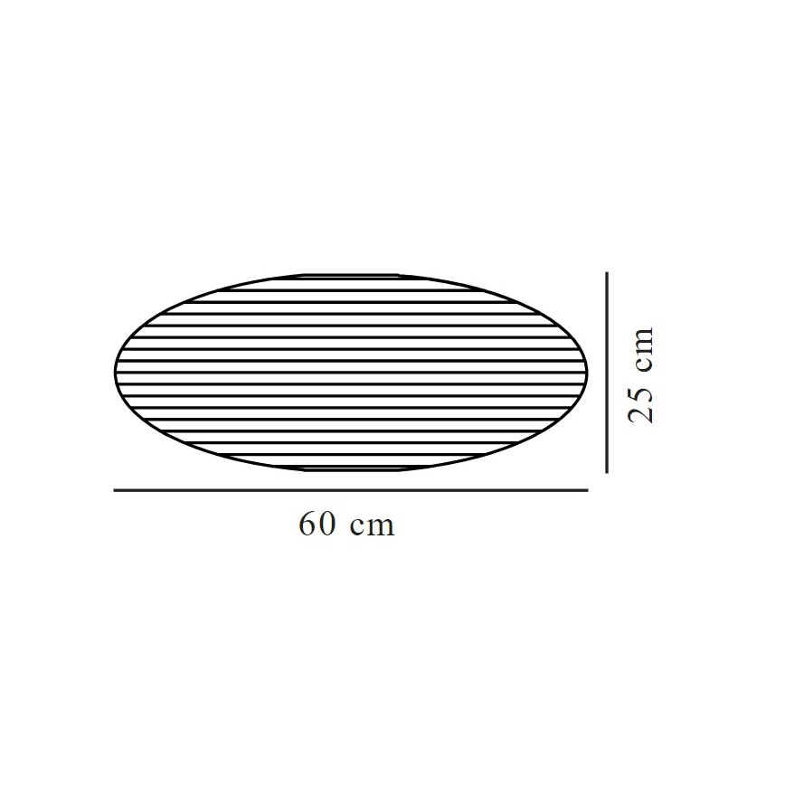 Nordlux - Abajur para candeeiro VILLO E27 diâmetro 60 cm branco