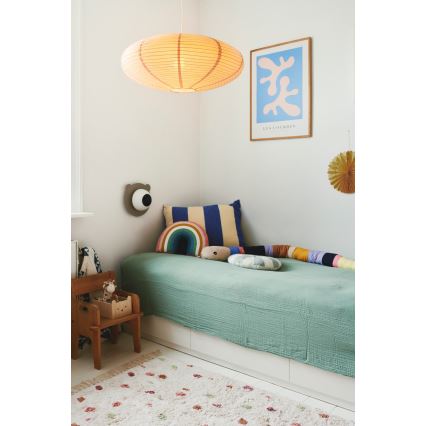Nordlux - Abajur para candeeiro VILLO E27 diâmetro 60 cm castanho