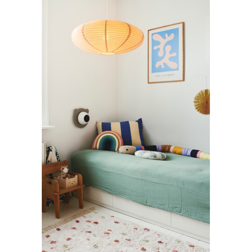 Nordlux - Abajur para candeeiro VILLO E27 diâmetro 60 cm castanho
