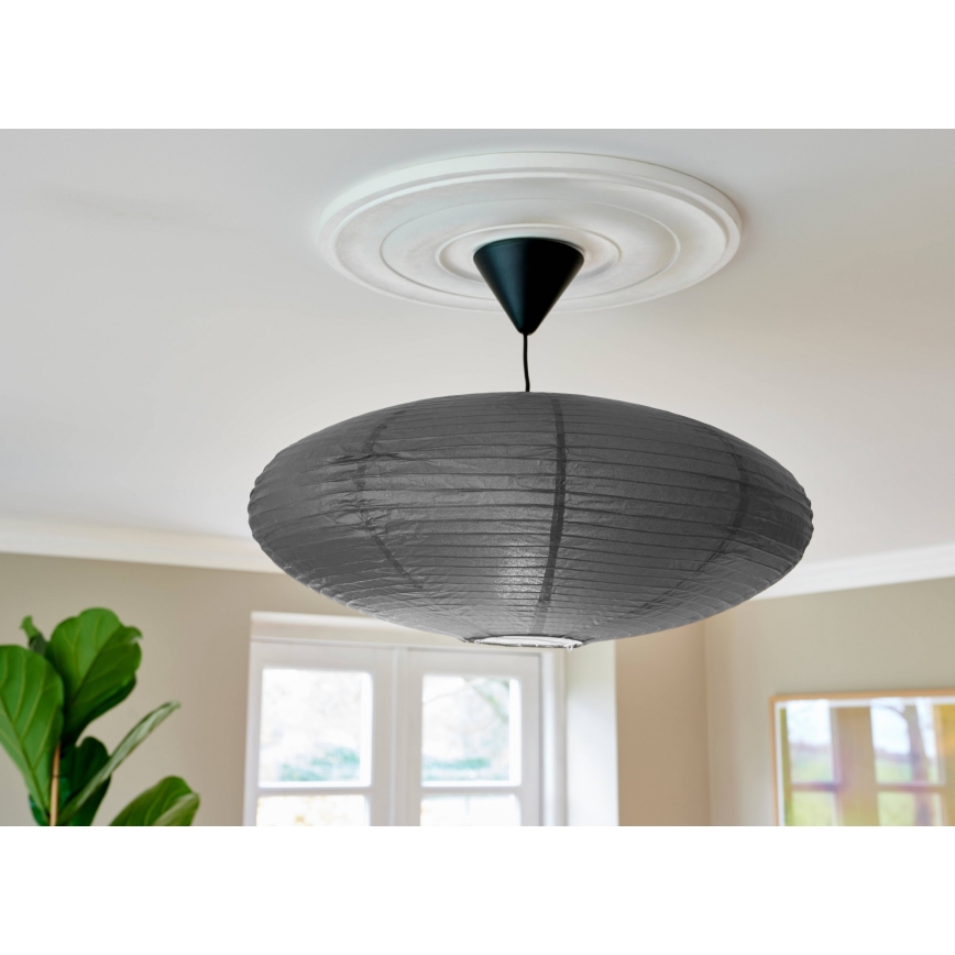 Nordlux - Abajur para candeeiro VILLO E27 diâmetro 60 cm cinzento