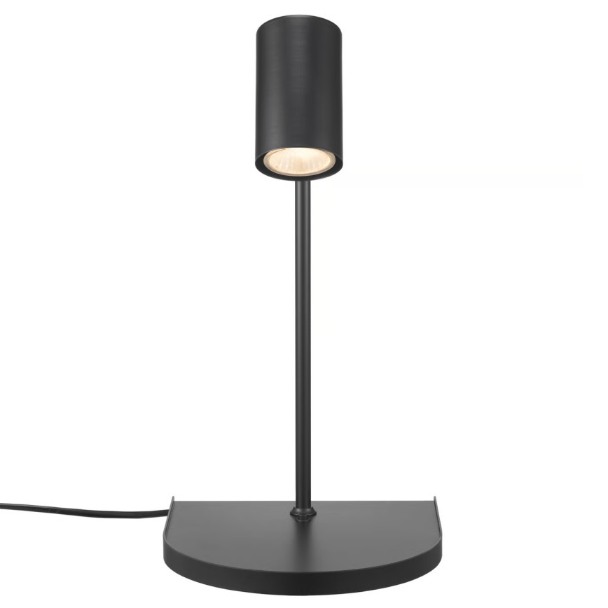 Nordlux - Aplique de parede com prateleira CODY 1xGU10/15W/230V preto