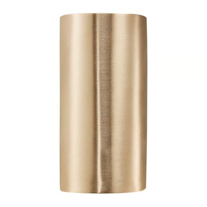 Nordlux - Aplique de parede exterior CANTO 2xGU10/28W/230V IP44 em latão