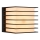 Nordlux - Aplique de parede exterior FLUCTUS 1xE27/15W/230V IP44
