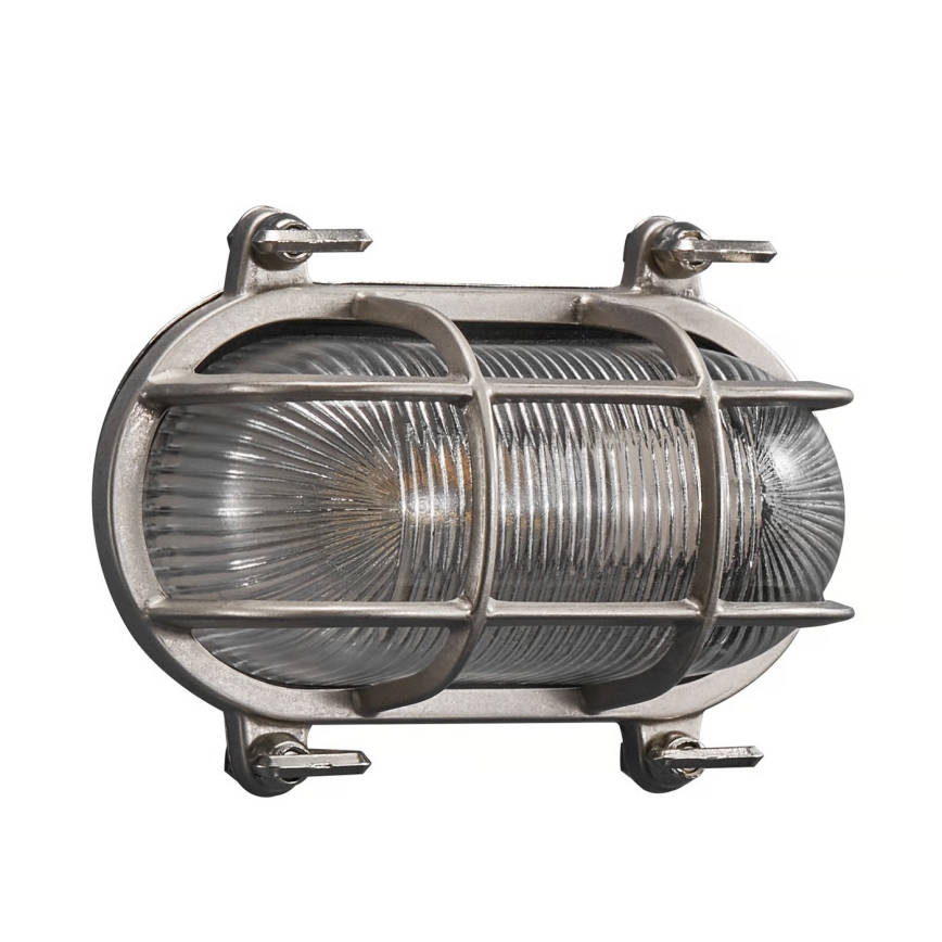 Nordlux - Aplique de parede exterior HELFORD 1xE27/12,5W/230V IP64 cinzento