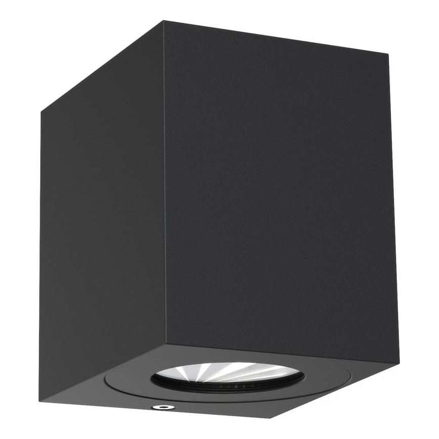Nordlux - Aplique de parede exterior LED CANTO 2xLED/6W/230V IP44 preto
