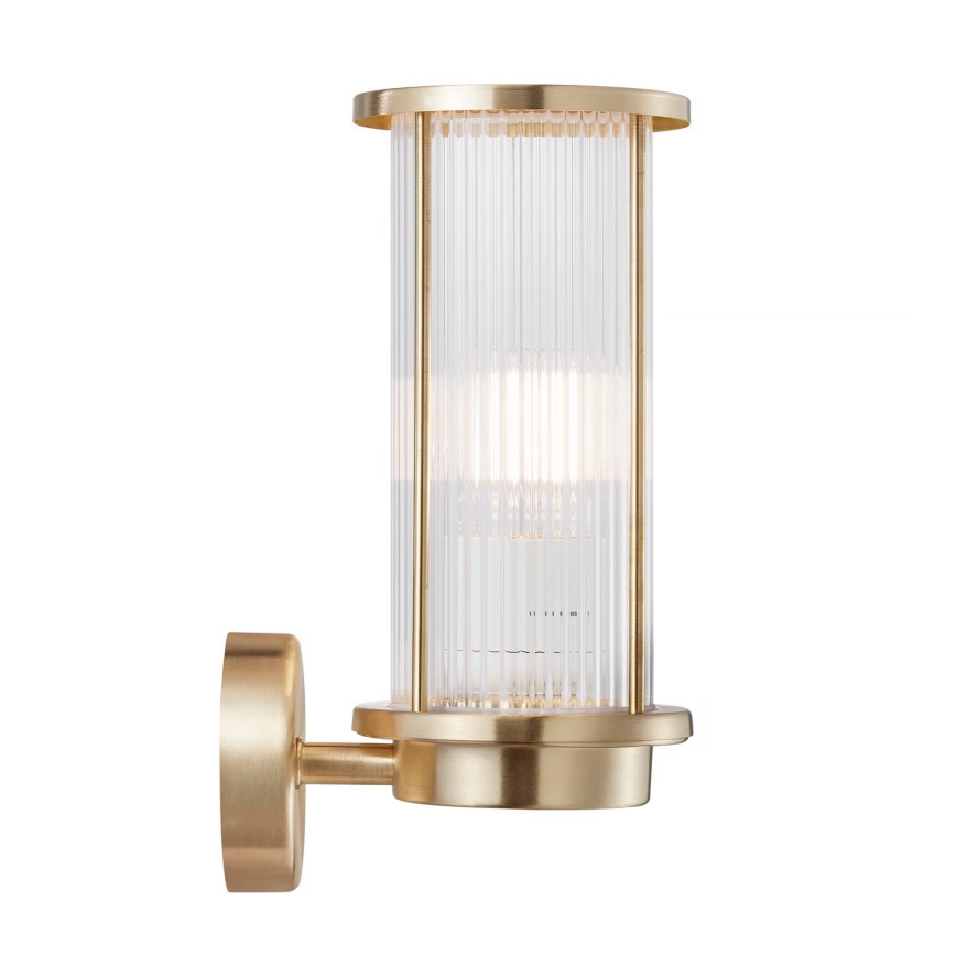 Nordlux - Aplique de parede exterior LINTON 1xE27/15W/230V IP54 latão