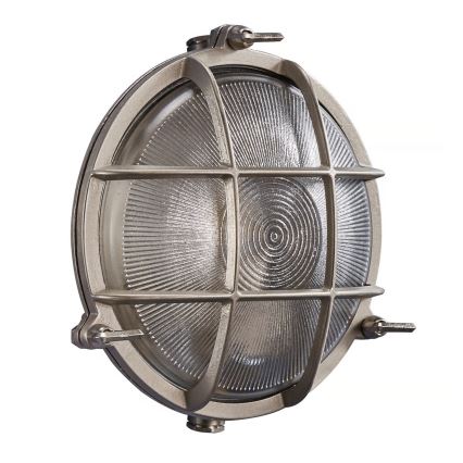 Nordlux - Aplique de parede exterior POLPERRO 1xE27/12,5W/230V IP64 cinzento