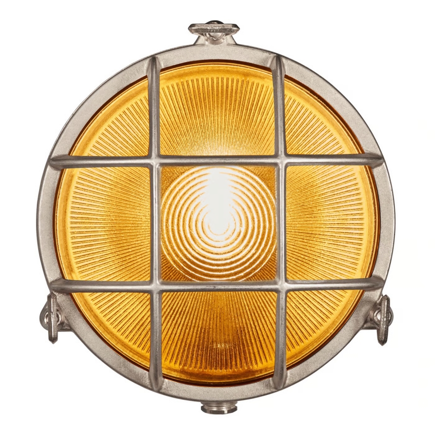 Nordlux - Aplique de parede exterior POLPERRO 1xE27/12,5W/230V IP64 cinzento