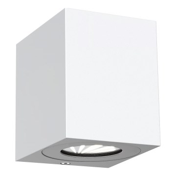 Nordlux - Aplique de parede LED para exterior CANTO 2xLED/6W/230V IP44 branco