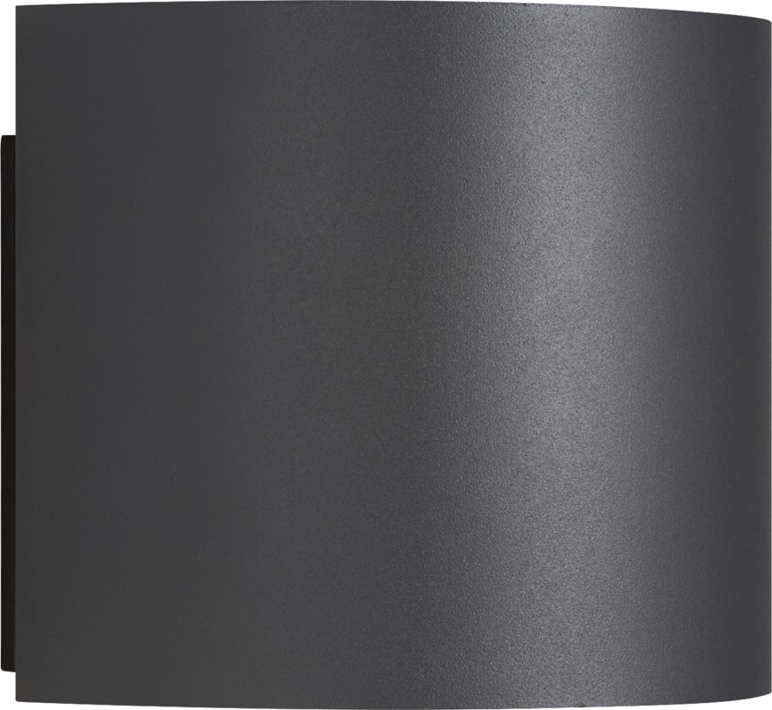 Nordlux - Aplique de parede LED para exterior MILDA LED/4,9W/230V IP44 antracite