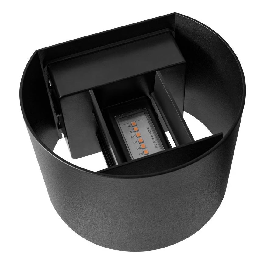 Nordlux - Aplique de parede LED para exterior MILDA LED/4,9W/230V IP44 preto