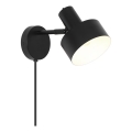 Nordlux - Aplique de parede MATIS 1xE27/15W/230V preto