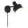 Nordlux - Aplique de parede MATIS 1xE27/15W/230V preto