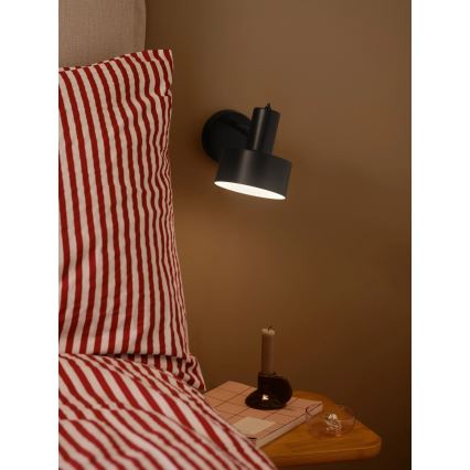 Nordlux - Aplique de parede MATIS 1xE27/15W/230V preto