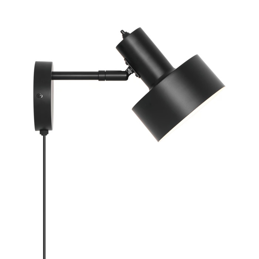 Nordlux - Aplique de parede MATIS 1xE27/15W/230V preto