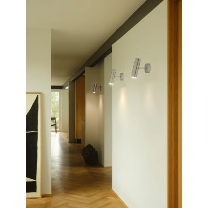Nordlux - Aplique de parede orientável MIB 1xGU10/20W/230V, cromo brilhante