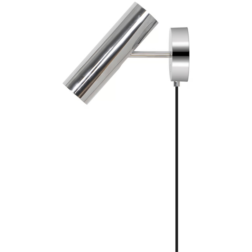 Nordlux - Aplique de parede orientável MIB 1xGU10/20W/230V, cromo brilhante