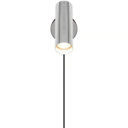 Nordlux - Aplique de parede orientável MIB 1xGU10/20W/230V, cromo brilhante