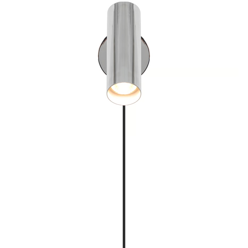 Nordlux - Aplique de parede orientável MIB 1xGU10/20W/230V, cromo brilhante