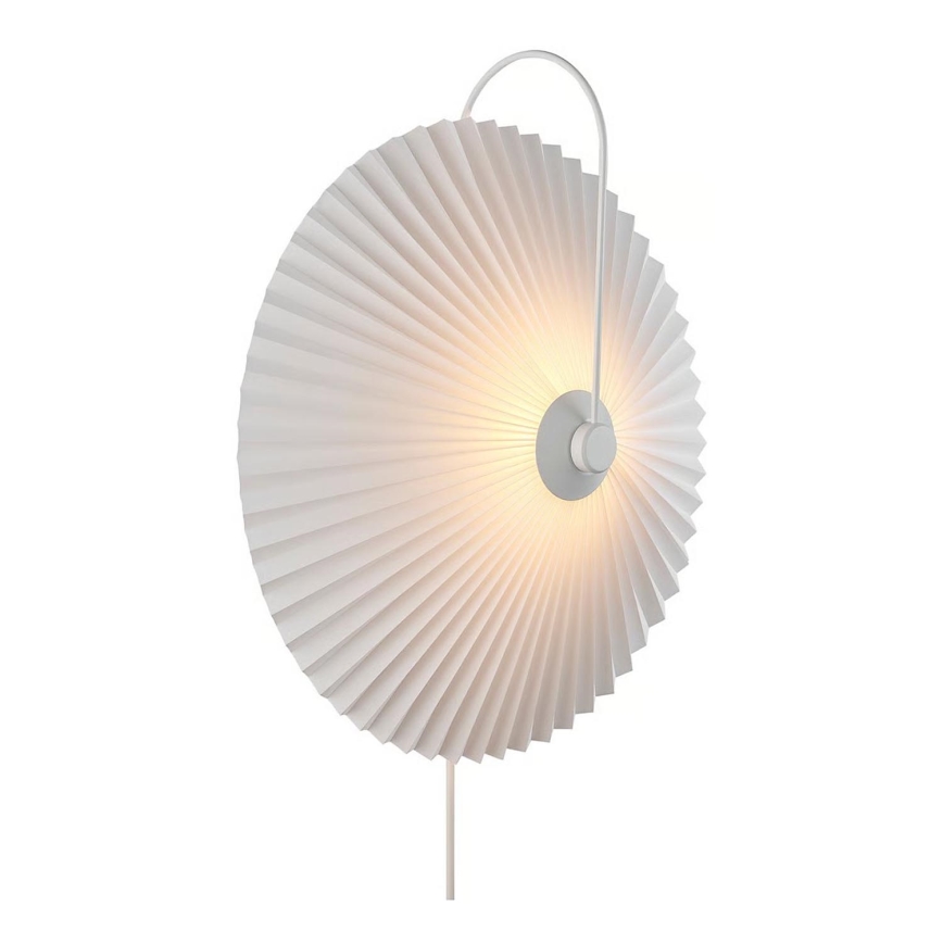 Nordlux - Aplique de parede NADIA 1xE14/25W/230V branco