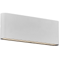 Nordlux - Aplique de parede para exterior KINVER LED/10W/230V IP54 branco