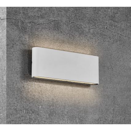 Nordlux - Aplique de parede para exterior KINVER LED/10W/230V IP54 branco