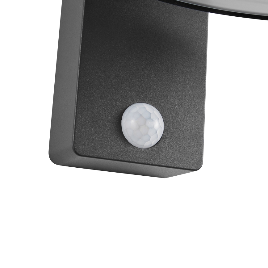 Nordlux - Candeeiro de parede solar LED com sensor JUSTINA LED/5W/3,7V IP44 1800 mAh