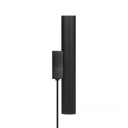 Nordlux - Aplique de parede VICO 2xGU10/5W/230V preto