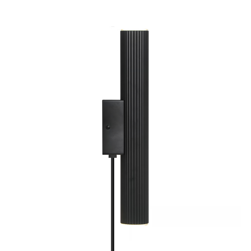 Nordlux - Aplique de parede VICO 2xGU10/5W/230V preto