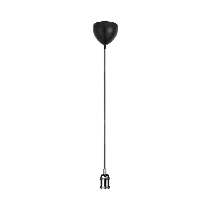 Nordlux - Cabo de carregamento AVRA 1xE27/60W/230V preto