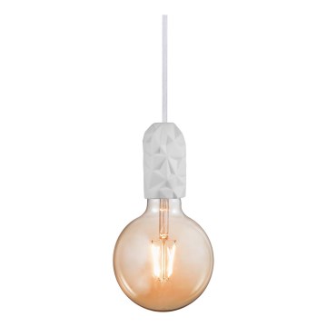 Nordlux - Cabo de carregamento HANG 1xE27/40W/230V branco