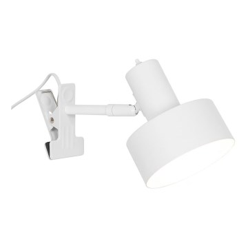 Nordlux - Candeeiro com clipe MATIS 1xE27/15W/230V branco