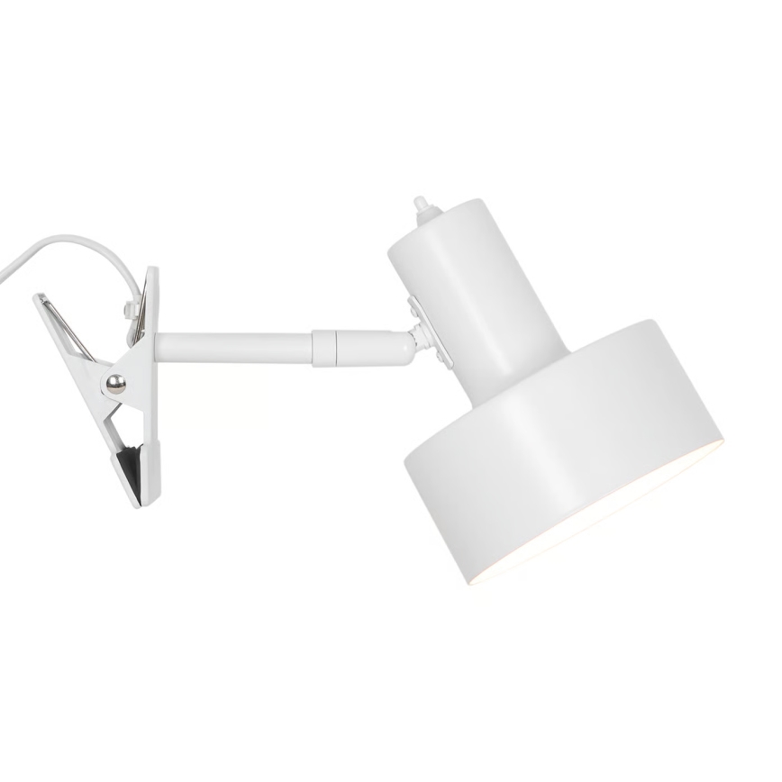Nordlux - Candeeiro com clipe MATIS 1xE27/15W/230V branco